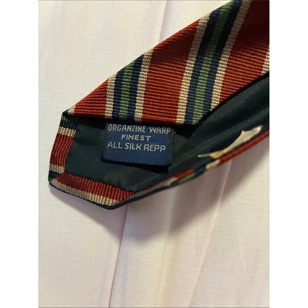 Cromwell Red Striped Men's Tie